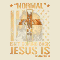 Normal Isn't Coming Back Jesus Is Revelation 14 T Shirt Cropped Hoodie | Artistshot