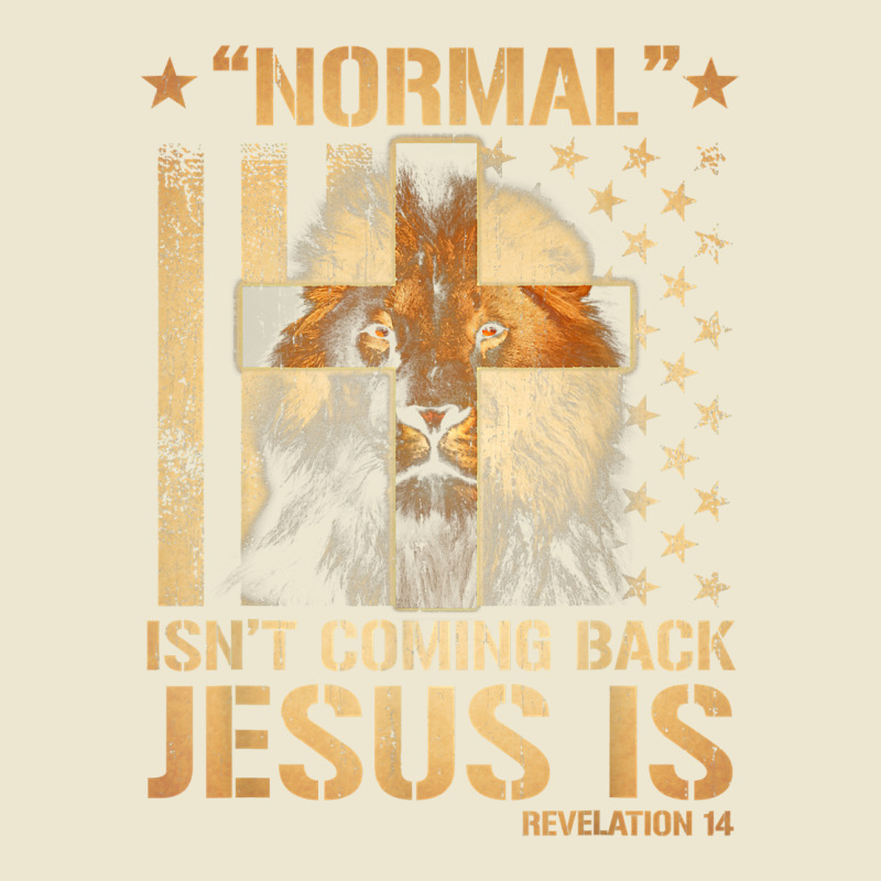 Normal Isn't Coming Back Jesus Is Revelation 14 T Shirt Cropped Hoodie by atereabag | Artistshot