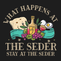 Passover What Happen At Seder Funny Seder Jewish Holiday T Shirt Classic T-shirt | Artistshot