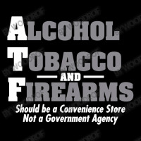 Alcohol, Tobacco And Firearms Should Be A Convenience Store, Not A Gov Youth Zipper Hoodie | Artistshot