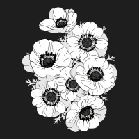 White Anemones Classic T-shirt | Artistshot