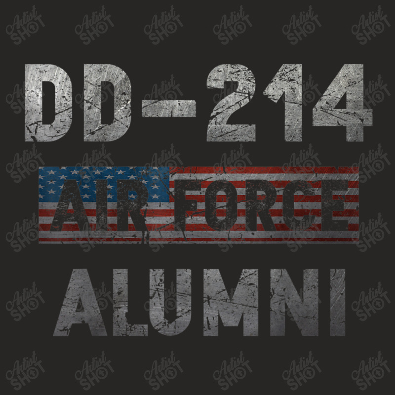 Dd 214 Air Force Alumni Veteran Ladies Fitted T-Shirt by CUSER3143 | Artistshot