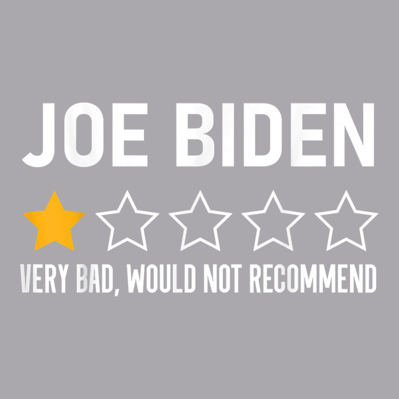 Funny Joe Biden 1 Star Review Very Bad Would Not Recommend T Shirt Youth 3/4 Sleeve | Artistshot