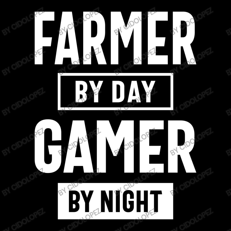 Gamer And Farmer Job Title Gift Cropped Sweater by cidolopez | Artistshot