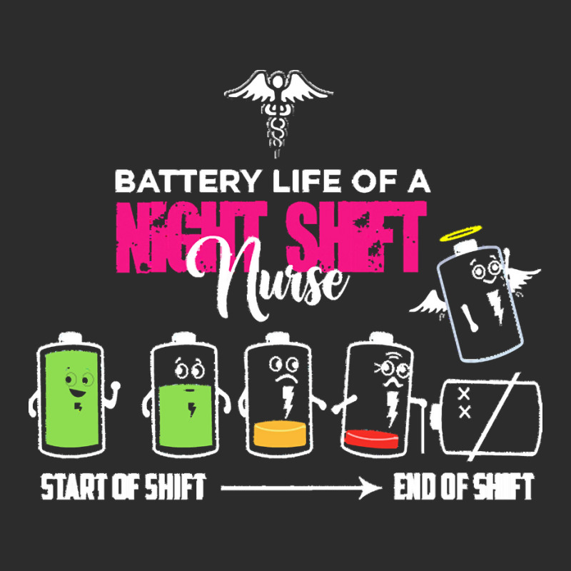 Battery Life Of Night Shift Nurse T  Shirt Battery Life Of Night Shift Exclusive T-shirt | Artistshot