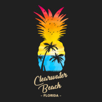 Clearwater Beach   Florida Souvenir   Pineapple Sunset T Shirt Ladies Polo Shirt | Artistshot