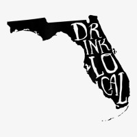 Drink Local Florida State Outline Craft Beer T Shirt Ladies Fitted T-shirt | Artistshot