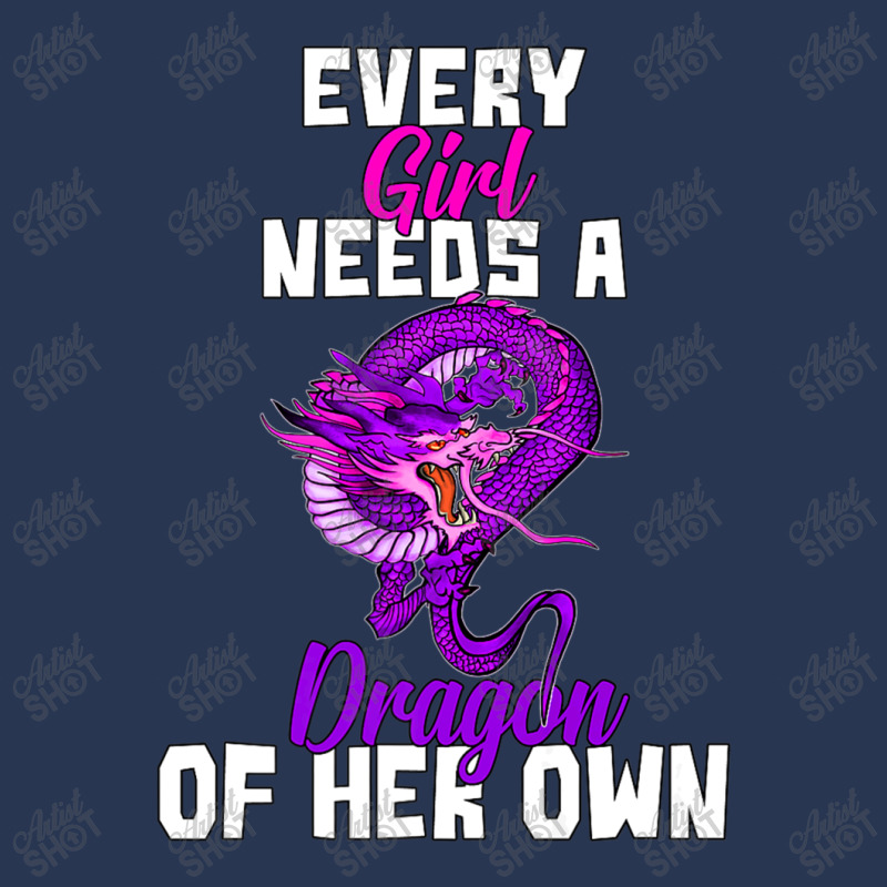 Every Girl Needs A Dragon Of Her Own Men Denim Jacket | Artistshot