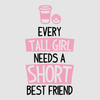 Every Tall Girl Needs A Short Best Friend Medium-length Apron | Artistshot