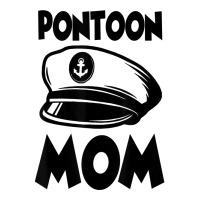 Funny Pontoon Mom Motorboat Party Boat Captain Humor T Shirt V-neck Tee | Artistshot