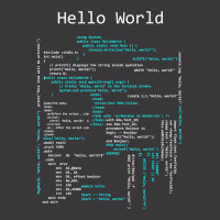 Hello World Coding, Computer Programming Languages T Shirt Ladies Curvy T-shirt | Artistshot