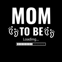 Mom To Be Loading White Women's V-neck T-shirt | Artistshot