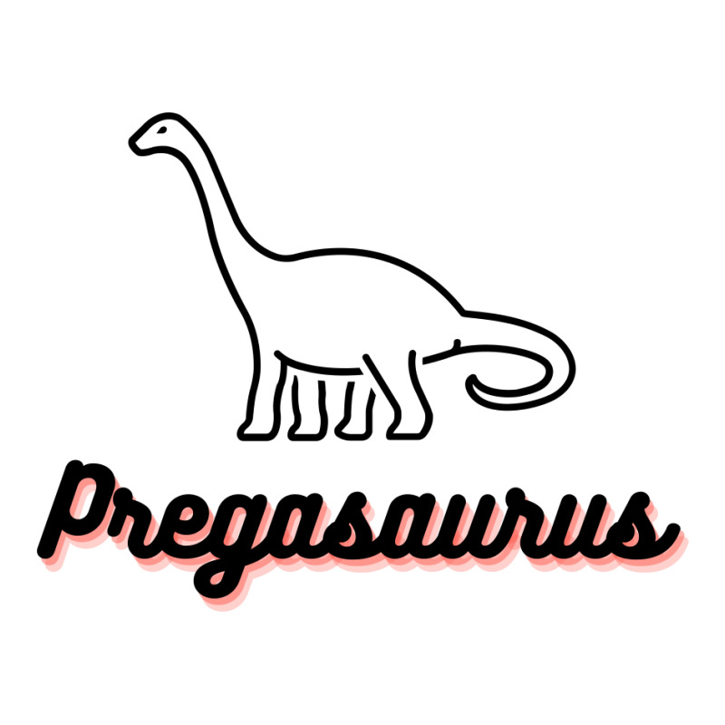 Pregasaurus Pregnancy Announcement Maternity Scoop Neck T-shirt by Perfect Designers | Artistshot