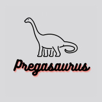 Pregasaurus Pregnancy Announcement Women's Triblend Scoop T-shirt | Artistshot