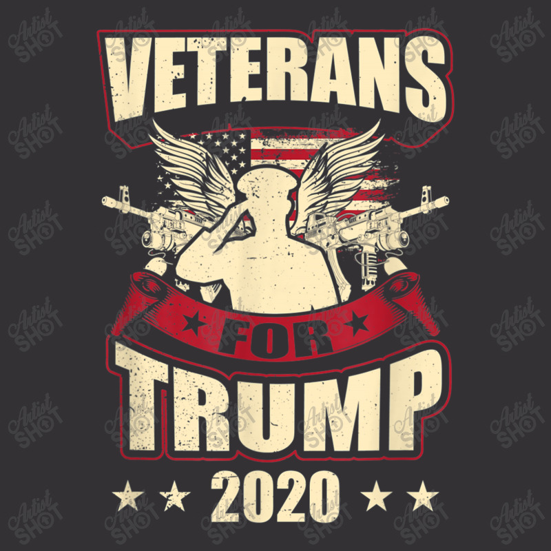 Veterans For Trump 2020 Vintage Hoodie | Artistshot