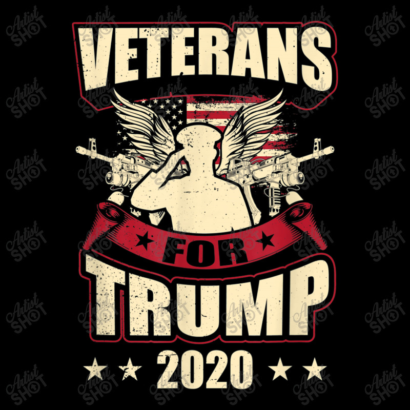 Veterans For Trump 2020 V-neck Tee | Artistshot