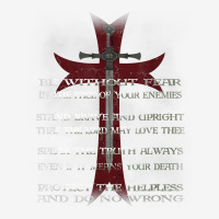 Knights Templar Crusader Cross Ring Order Be Without Fear T Shirt Youth 3/4 Sleeve | Artistshot