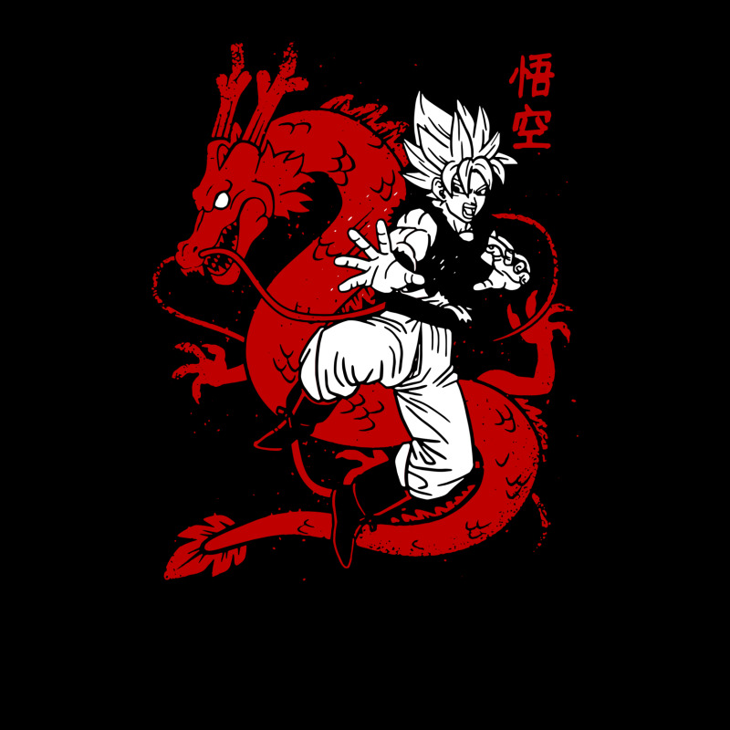 Japan Dragon Cropped Hoodie | Artistshot