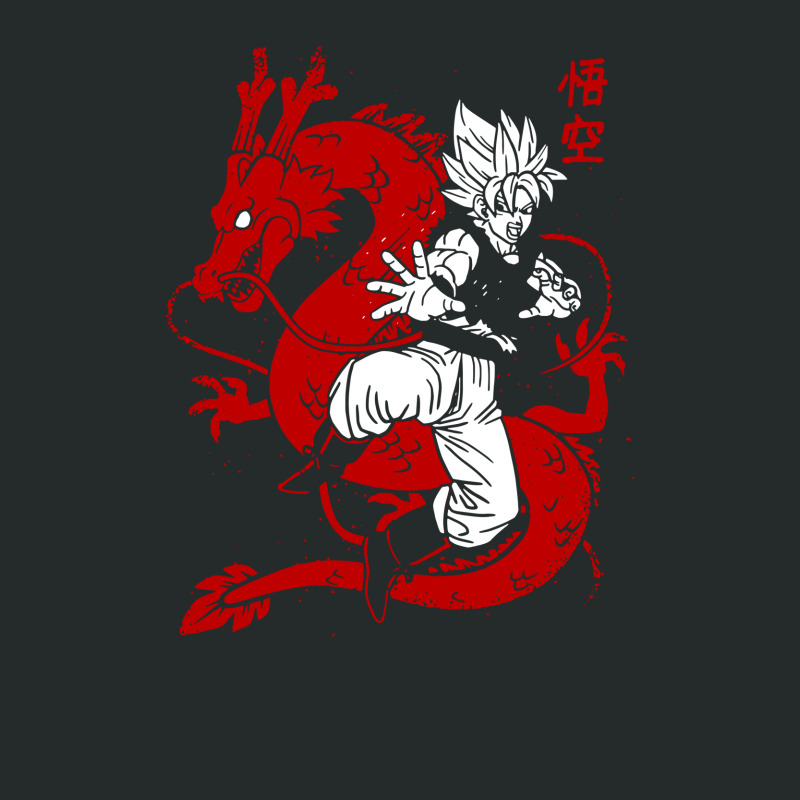 Japan Dragon Women's Triblend Scoop T-shirt | Artistshot