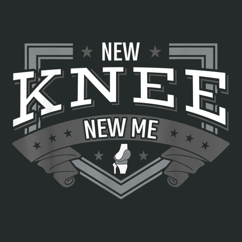 New Knee New Me Joint Replacement Arthroplasty Surgery Gift T Shirt Women's Triblend Scoop T-shirt by atereabag | Artistshot