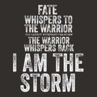 Fate Whispers To Warrior I Am The Storm Quote Gritty Fighter T Shirt Champion Hoodie | Artistshot