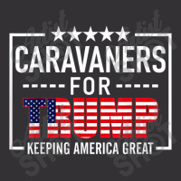 Caravaners For Trump Conservative Vintage Hoodie | Artistshot