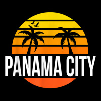 Panama City Florida Vintage T Shirt Retro Beach Style Adjustable Cap | Artistshot