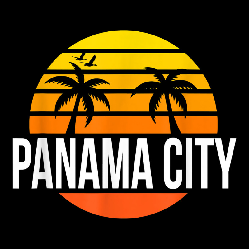 Panama City Florida Vintage T Shirt Retro Beach Style Adjustable Cap by kogmor58594 | Artistshot