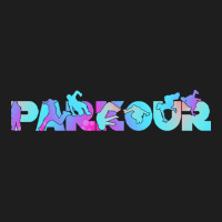 Parkour Free Running Acrobatic Stunts T  Shirt P A R K O U R F R E E R Classic T-shirt | Artistshot