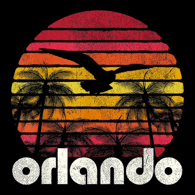 Vintage Retro Orlando Fl Florida 70's 80's Style T Shirt Fleece Short | Artistshot