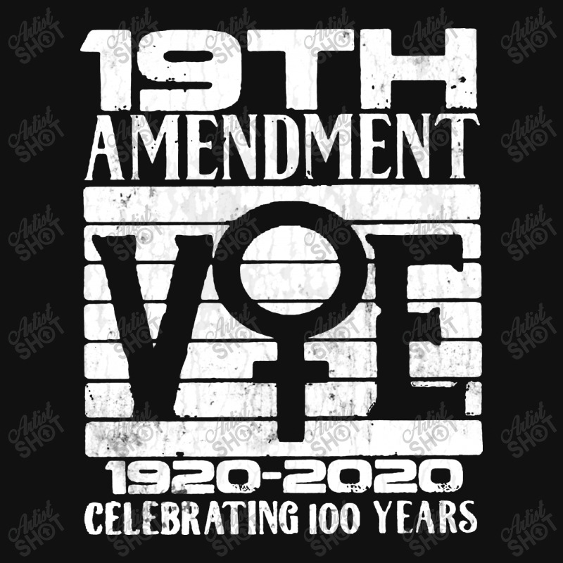 19th Amendment   Vote Celebrating 100 Years Accessory Pouches | Artistshot