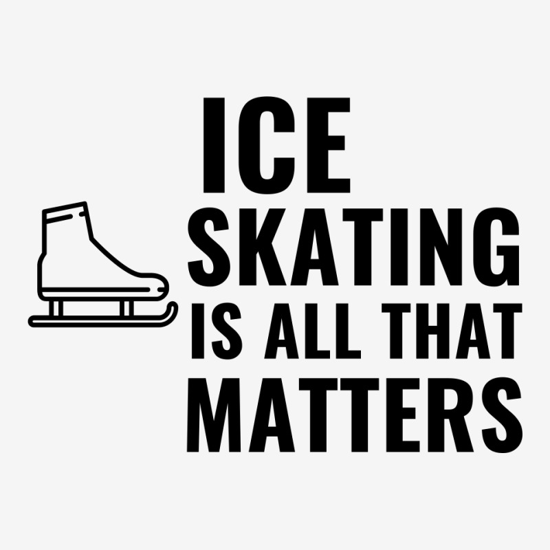 Ice Skating Is All That Matters Baby Bibs | Artistshot