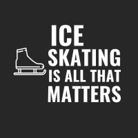 Ice Skating Is All That Matters White Men's T-shirt Pajama Set | Artistshot