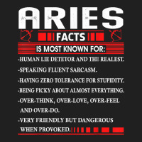 Aries Zodiac Birthday Aries Facts Gift Funny T Shirt Ladies Polo Shirt | Artistshot