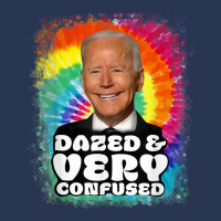 Biden Dazed And Very Confused Tiedye Funny Anti Joe Biden T Shirt Men Denim Jacket | Artistshot