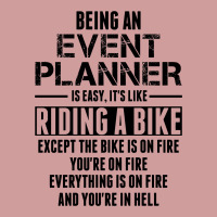 Being An Event Planner Like The Bike Is On Fire Slide Sandal | Artistshot