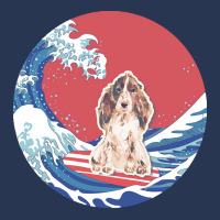 Brown Cocker Spaniel T  Shirt Brown Cocker Spaniel Gifts   Ocean Waves Ladies Denim Jacket | Artistshot