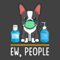 Boston Terrier Dog Face Mask Hand Sanitizer Funny Ew People T Shirt Vintage T-shirt | Artistshot