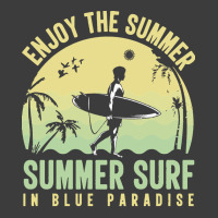 Summer 2021 T  Shirt Enjoy The Summer, Summer Surf In Blue Paradise T Men's Polo Shirt | Artistshot