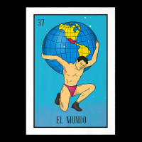 El Mundo Lottery Card Gift The World Card Mexican Lottery Premium T Sh Legging | Artistshot