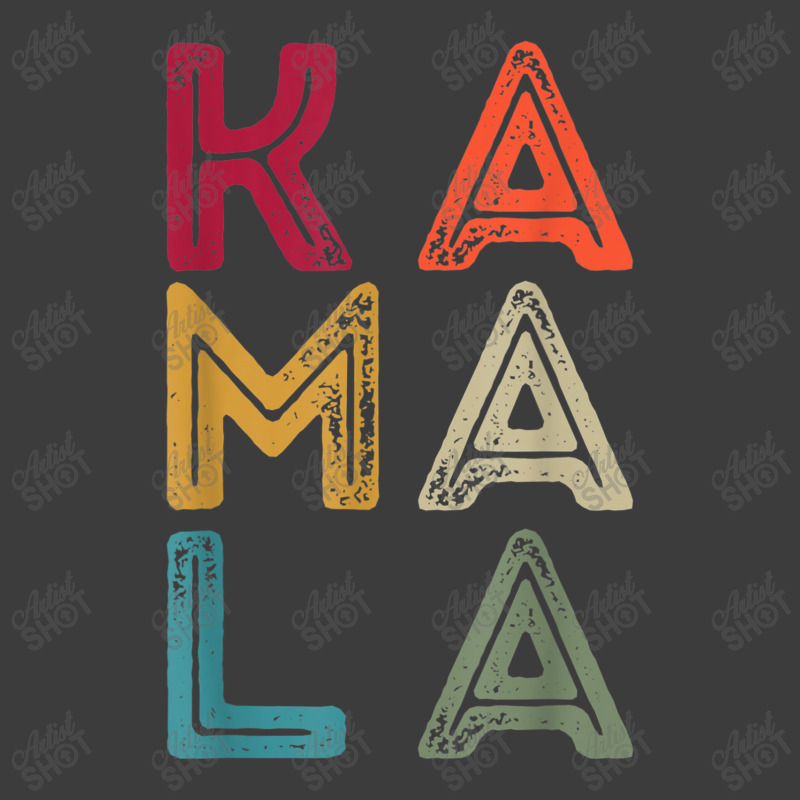 Multi Colors Letters Kamala Men's Polo Shirt | Artistshot