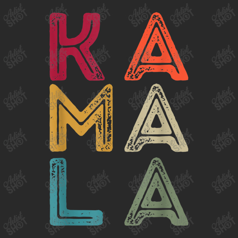 Multi Colors Letters Kamala Toddler T-shirt | Artistshot