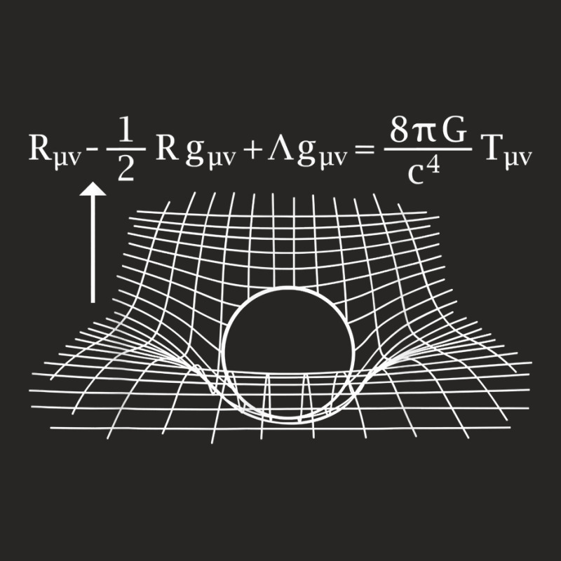 Einstein’s Field Equations Science Geek Gift Idea Math Lover T Shirt Ladies Fitted T-Shirt by TeaMenShop | Artistshot