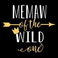 Memaw Of The Wild One Daughter Matching Family T Shirt V-neck Tee | Artistshot