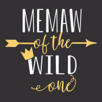 Memaw Of The Wild One Daughter Matching Family T Shirt Vintage Hoodie | Artistshot