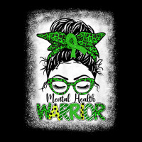 Mental Health Warrior Messy Bun Women Mental Health Matters T Shirt Pocket T-shirt | Artistshot