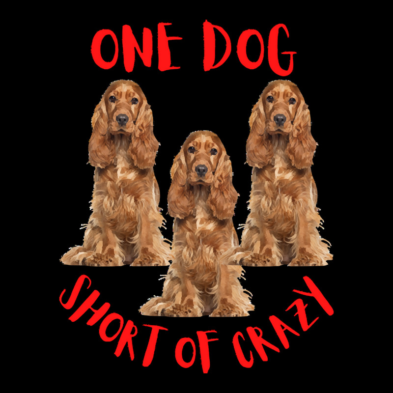 One Dog Short Of Crazy T  Shirtone Dog Short Of Crazy T  Shirt (12) Adjustable Cap | Artistshot