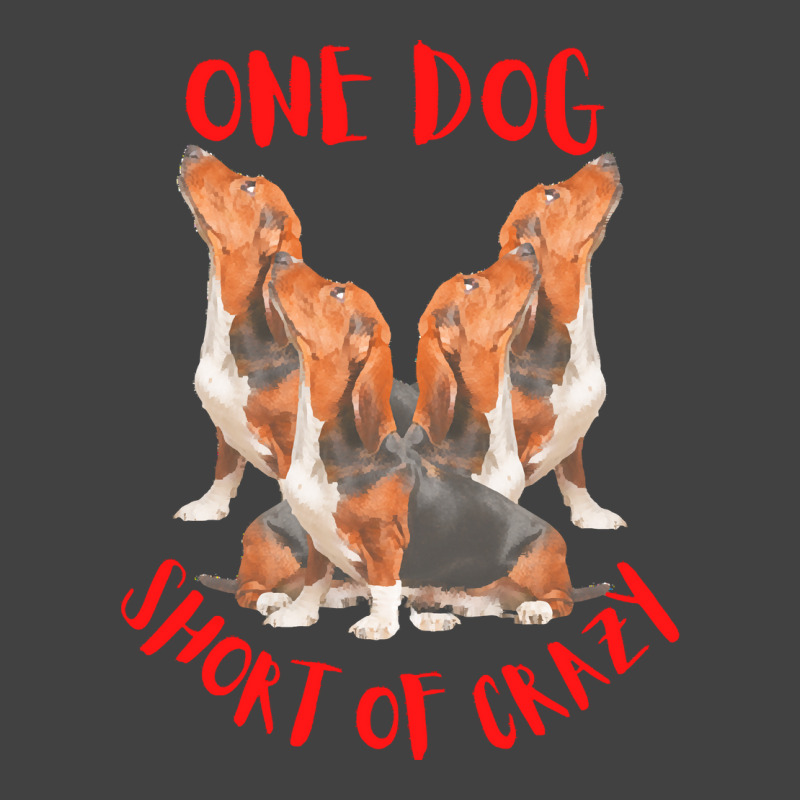 One Dog Short Of Crazy T  Shirtone Dog Short Of Crazy T  Shirt (4) Vintage T-shirt | Artistshot