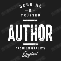 Genuine And Trusted Author Job Title Gift Classic T-shirt | Artistshot