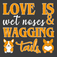 Wagging Tails T  Shirt Love Is Wet Noses & Wagging Tails T  Shirt Men's Polo Shirt | Artistshot